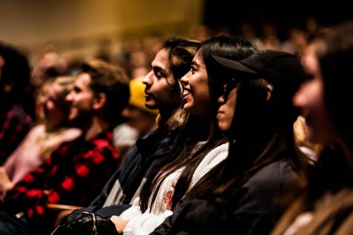 Young adults attend The Porch, a young adult community founded by Watermark Community Church in Dallas, Texas.