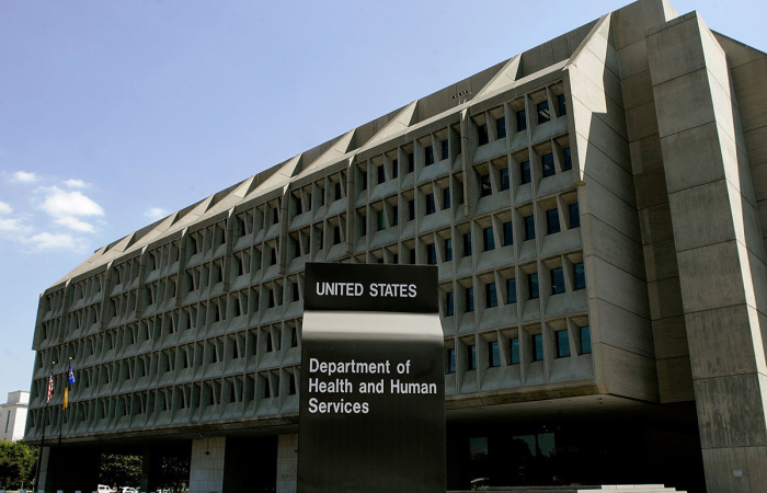 The U.S. Department of Health and Human Services building is shown August 16, 2006, in Washington, D.C. The HHS building, also known as the Hubert H. Humphrey building, is located at the foot of Capitol Hill and is named for Humphrey, who served as a U.S. senator from Minnesota and vice president of the United States.