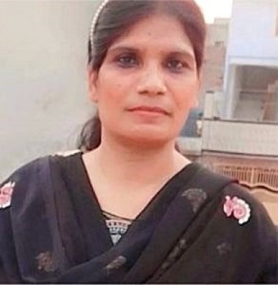 Shagufta Kiran was sentenced to death under Pakistan’s blashemy laws.