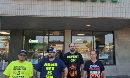 Subway employee refuses to serve street preacher with shirt denouncing homosexuality