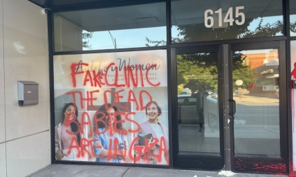 Catholic nonprofit denounces 'horrific attack' against crisis pregnancy center near DNC
