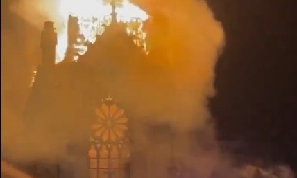 Man arrested in France related to fire that destroyed historic Catholic church