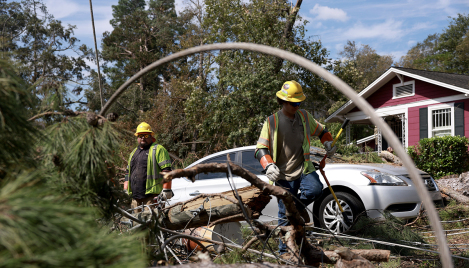 Grandparents found hugging each other after fallen tree killed them in SC home; Helene death toll rises 