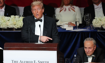 Top 6 moments from the Al Smith Dinner with Trump